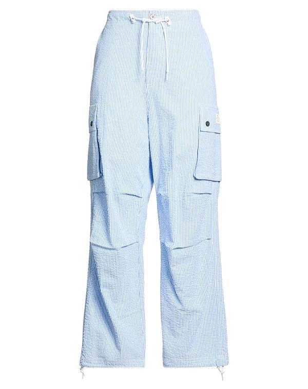 オベイ レディース ボトムス 心地よいズボン下 OBEY Sky Blue 青色