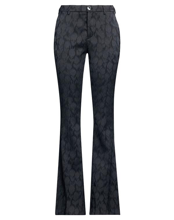 PT トリノ レディース ボトムス 心地好いズボン下 フレアカットパンツ PTorino Black 黒いこと