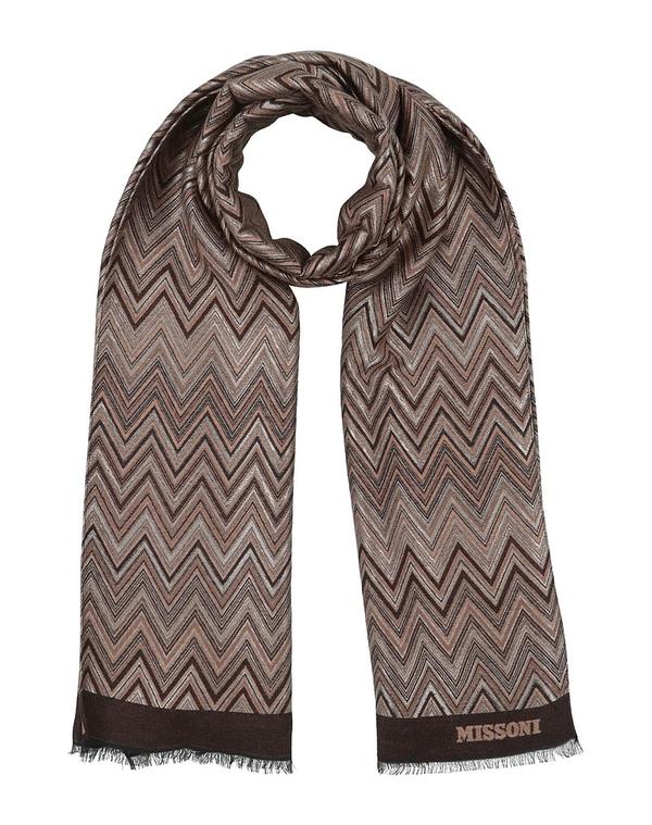 ミッソーニ レディース 付属物 えり巻き・袈裟・えり巻き えり巻き\u0026えり巻き MISSONI \u0026 Light Brown 赤銅色