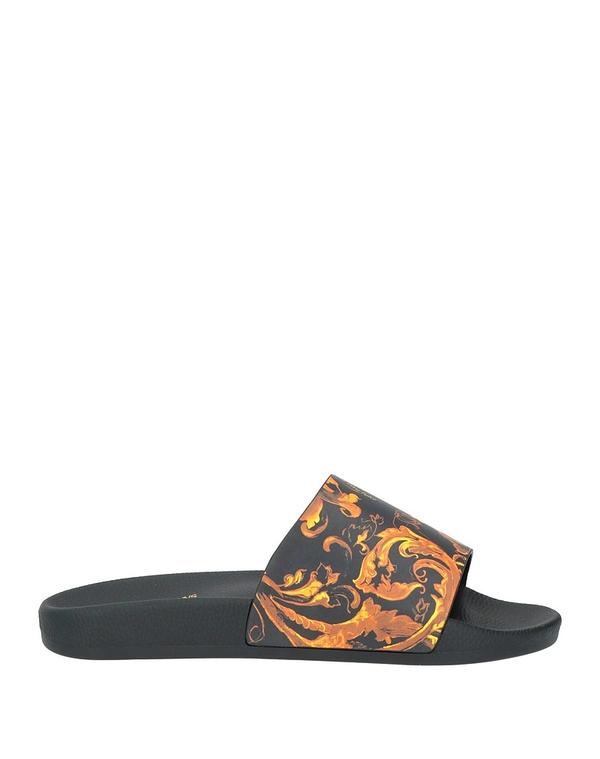 ヴェルサーチ レディース シューズ サンダル VERSACE JEANS COUTURE \u0026 Black 黒いこと