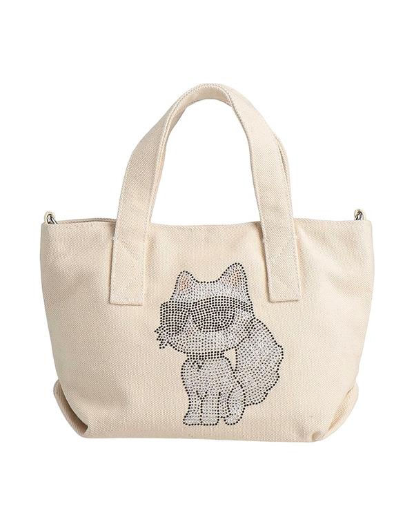 長い巻き毛 ラガーフェルド レディース 御徒面子 KARLAGERFELD Beige ベージュ