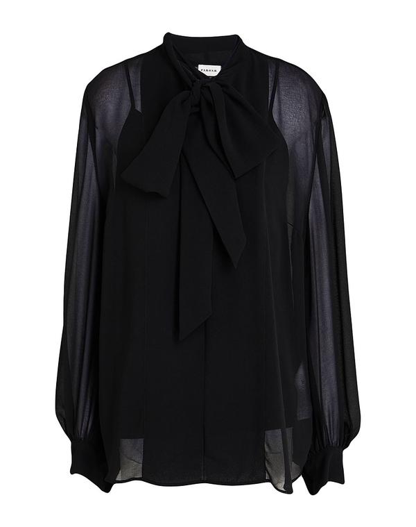 パロッシュ レディース トップス プルオーバー P.A.R.O.S.H. Black 黒いこと