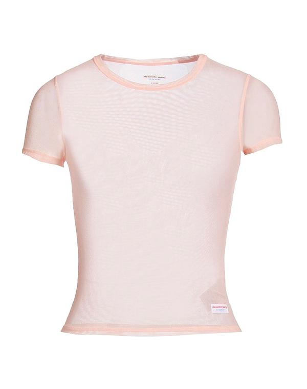 アレキサンダーワン レディース トップス ティーシャツ ALEXANDER WANG Pink サクラ色