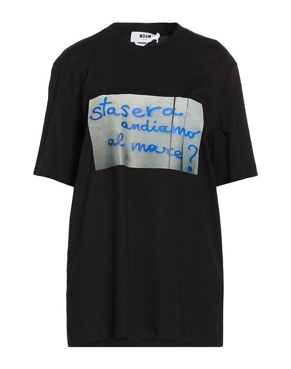 エムエスジイエム レディース トップス プルオーバー MSGM Black 黒いこと