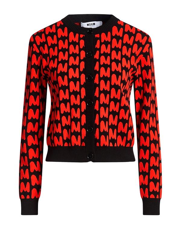 エムエスジイエム レディース アウター ジレー MSGM Tomato Red 赤いこと
