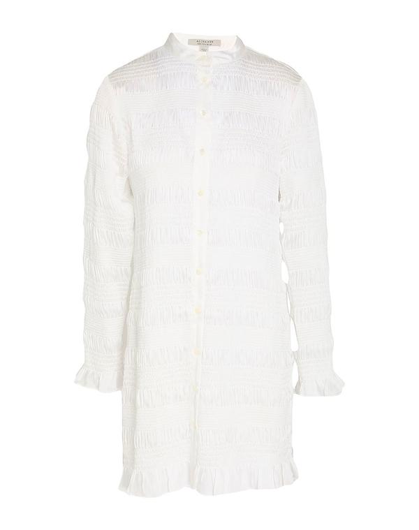 オールセインツ レディース トップス 衣裳 テディー御召しもの ALLSAINTS White 白いこと