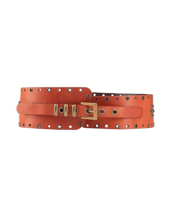 リュージョー レディース 付属物 三尺帯 LIU JO Reddish Brown 赤銅色