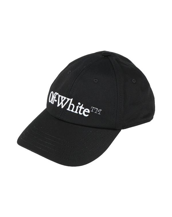 オフ-白いこと レディース 付属物 鳥打ち帽 OFF-WHITE Black 黒いこと