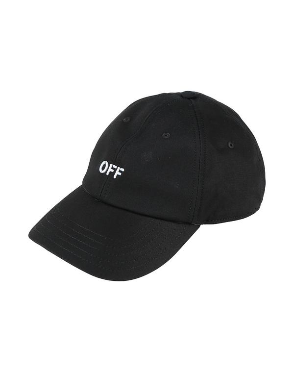 オフ-白いこと レディース 付属物 鳥打ち帽 OFF-WHITE Black 黒いこと
