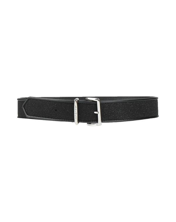 長い巻き毛 ラガーフェルド レディース 付属物 三尺帯 KARLAGERFELD Black 黒いこと