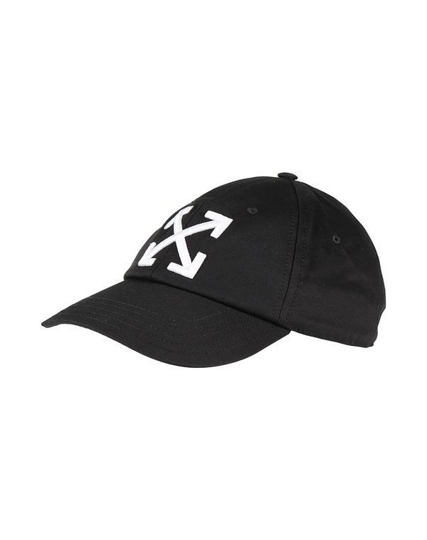 オフ-白いこと レディース 付属物 鳥打ち帽 OFF-WHITE Black 黒いこと