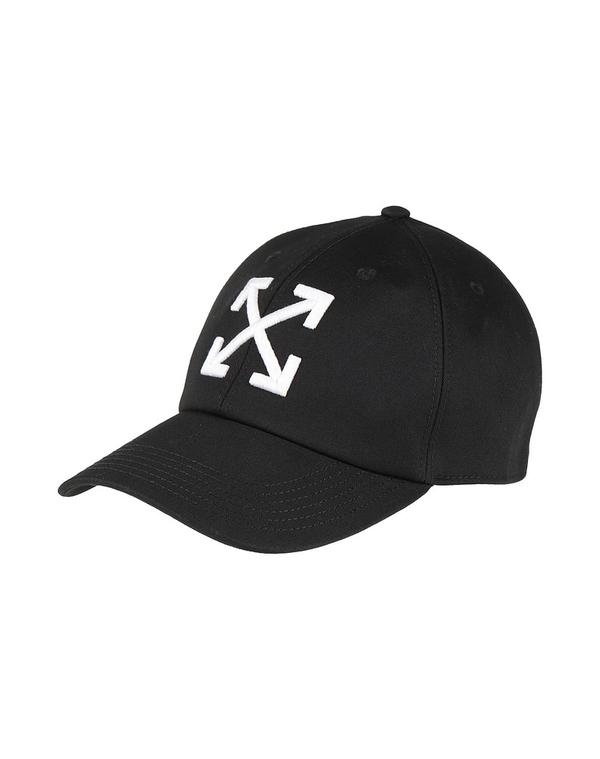 オフ-白いこと レディース 付属物 鳥打ち帽 OFF-WHITE Black 黒いこと