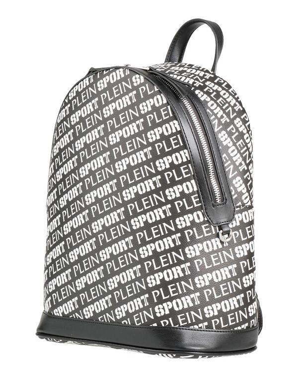 飾り気のない 運動競技 レディース 御徒面子 うしろ側容器に並べる・背嚢 PLEIN SPORT Black 黒いこと