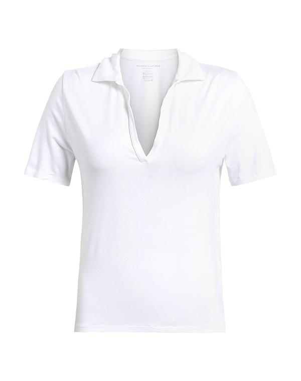 マジェスティック レディース トップス スポーツシャツ MAJESTIC FILATURES White 白いこと