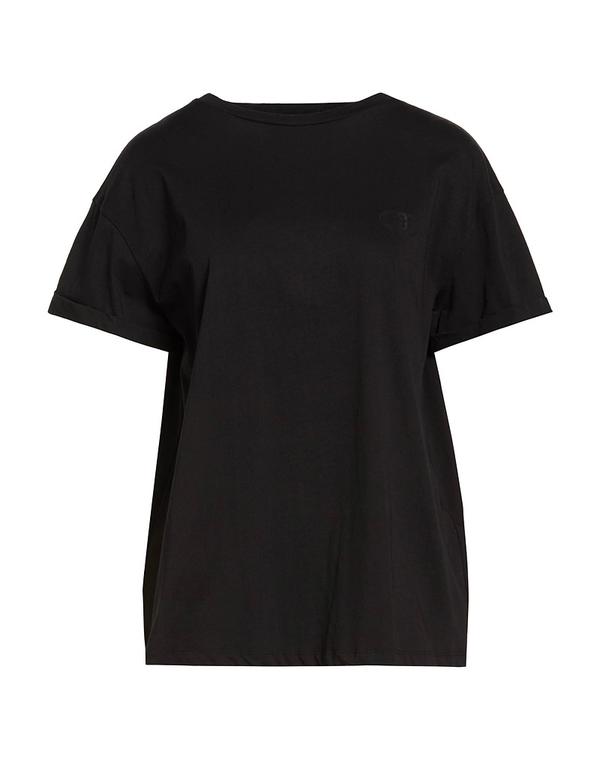 リュージョー レディース トップス ティーシャツ LIU JO T Black 黒いこと