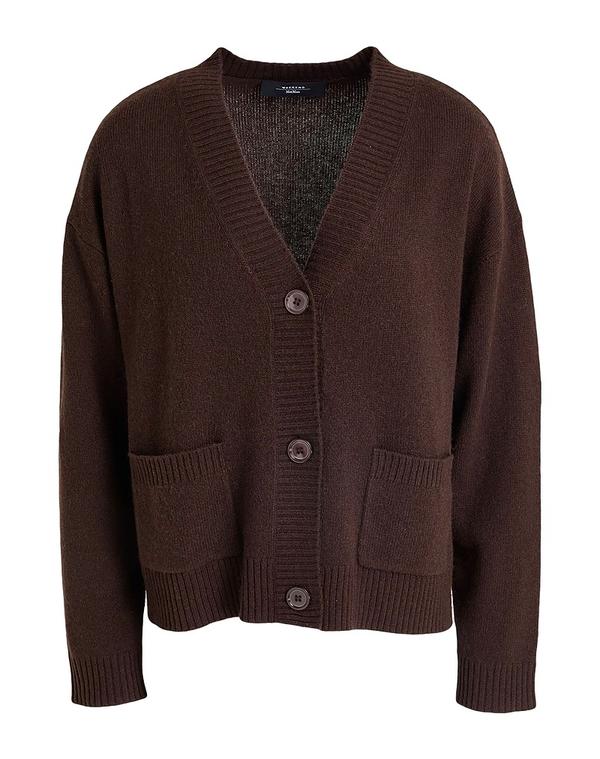 土日 マックスマーラ レディース アウター ジレー WEEKEND MAX MARA Dark Brown 赤銅色