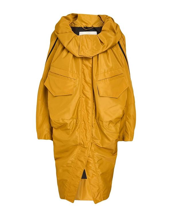 クリスジョイ レディース アウター 厚地の外套 KHRISJOY Mustard 洋芥子