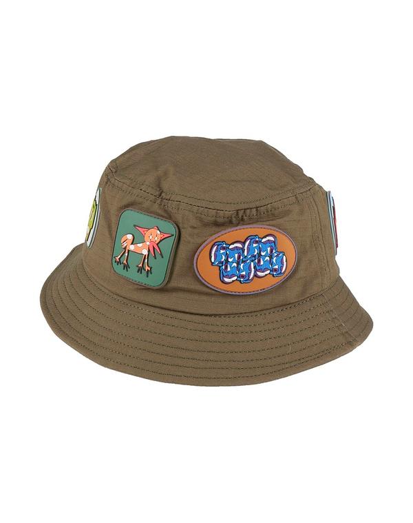 ブレインデッド レディース 付属物 鳥打ち帽 BRAIN DEAD Military Green 緑であること