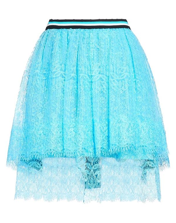 エルマンノ シェルヴィーノ レディース 下つ方スコート ERMANNO SCERVINO Light Blue 青色