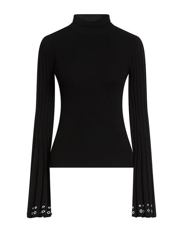 ブルマリン レディース アウター ニット・セータートルネック BLUMARINE Black 黒いこと