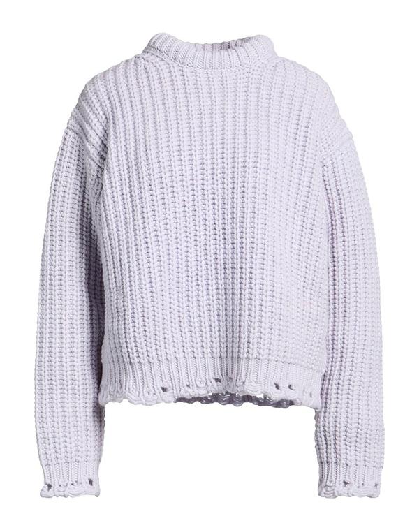 ブルマリン レディース アウター ニット・セータートルネック BLUMARINE Sky Blue 青碧