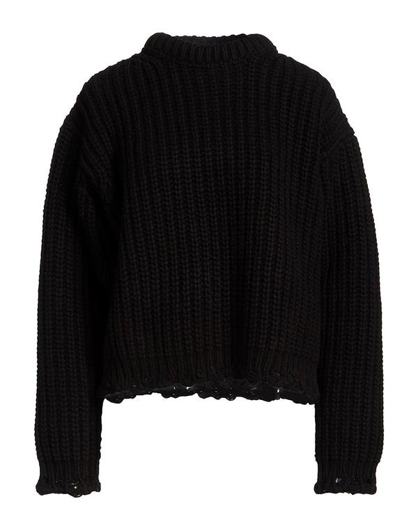 ブルマリン レディース アウター ニット・セータートルネック BLUMARINE Black 黒いこと