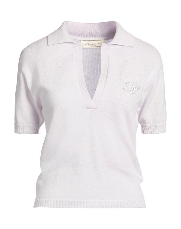 ブルマリン レディース トップス プルオーバー ティーシャツ BLUMARINE Light Gray 薄墨色