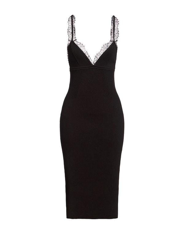ブルマリン レディース トップス 衣裳 熱電子管御召しもの BLUMARINE Black 黒いこと