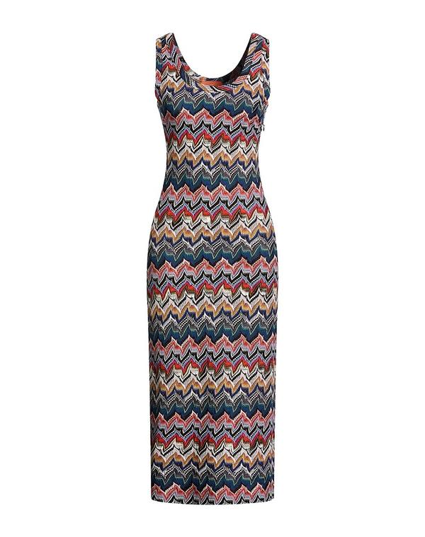 ミッソーニ レディース トップス 衣裳 朱夏御召しもの MISSONI Blue 青碧