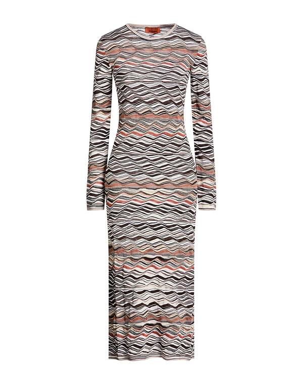 ミッソーニ レディース トップス 衣裳 MISSONI Brown 赤銅色