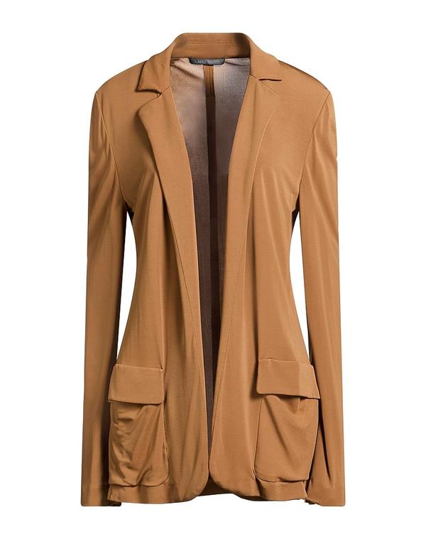 アルベルタ フェレッティ レディース アウター 上衣・上衣 テーラードジャケット ALBERTA FERRETTI Brown 赤銅色