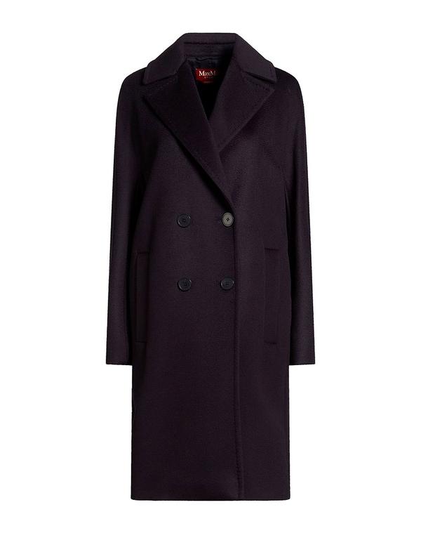 マックスマーラ レディース アウター 厚地の外套 MAX MARA STUDIO Navy 米国海軍