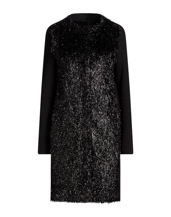 地獄ノ レディース アウター 厚地の外套 HERNO Black 黒いこと
