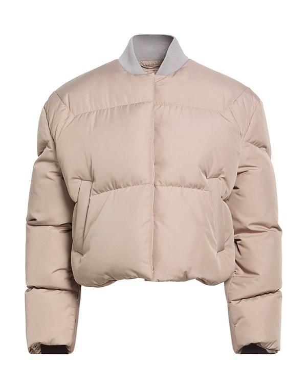 クリスジョイ レディース アウター 上衣・上衣 パファージャケット KHRISJOY Taupe トープ