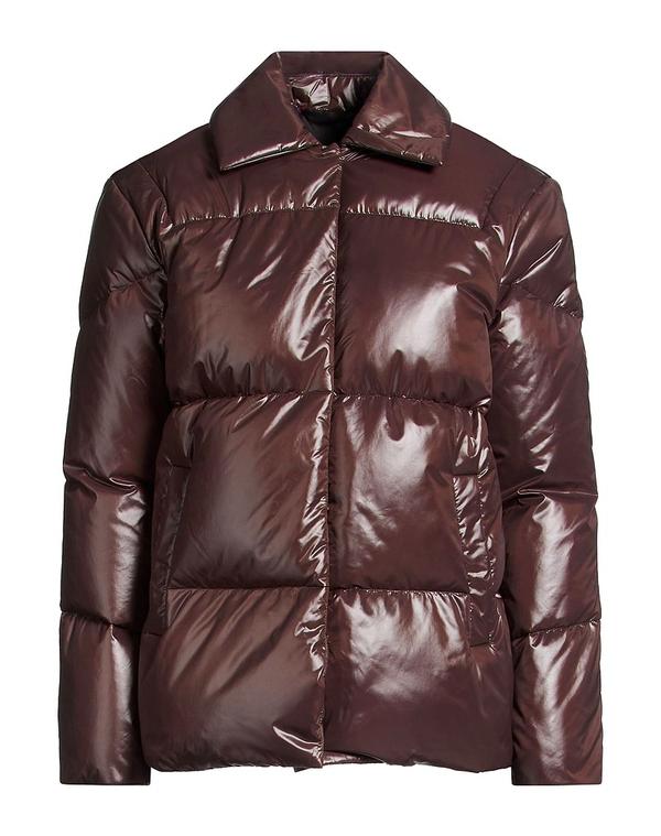 クリスジョイ レディース アウター 上衣・上衣 パファージャケット KHRISJOY Chocolate Brown 赤銅色