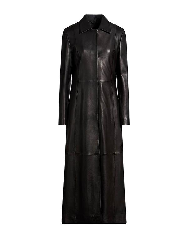 アリジ レディース アウター 厚地の外套 ALYSI Black 黒いこと