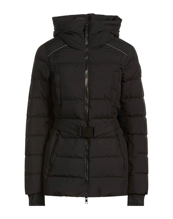 羊毛 分限者 レディース アウター 上衣・上衣 パファージャケット WOOLRICH Black 黒いこと