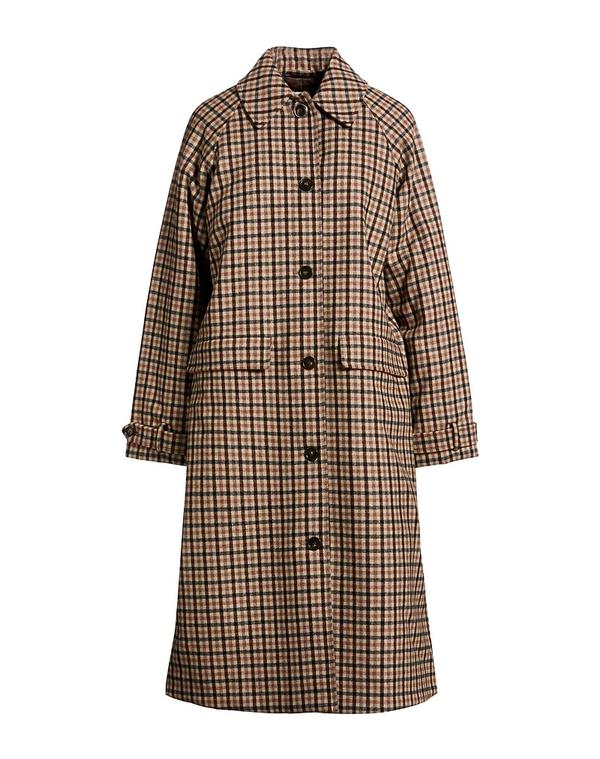 羊毛 金持ち レディース アウター 厚地の外套 WOOLRICH Taupe トープ