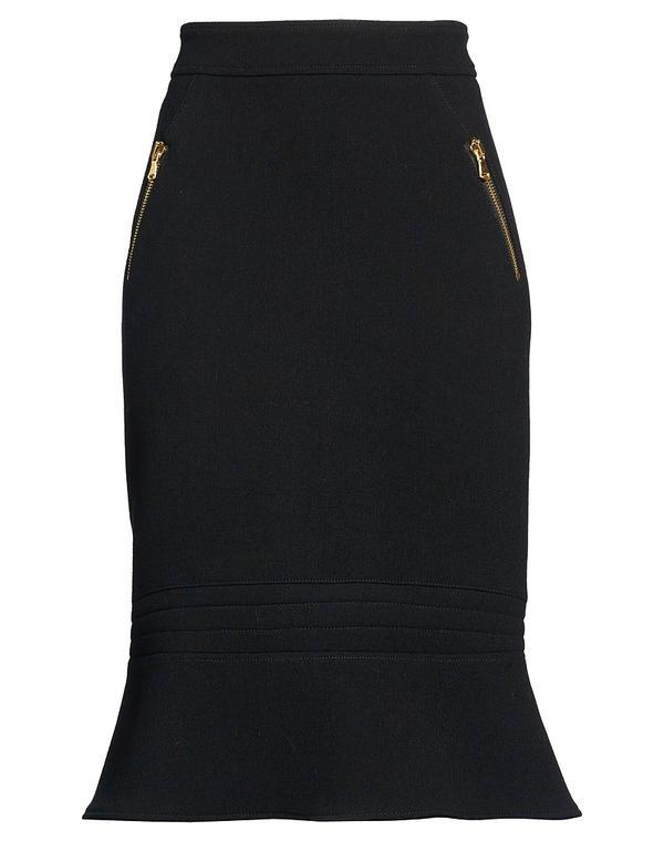 モスキーノ レディース 下つ方スコート MOSCHINO Black 黒いこと