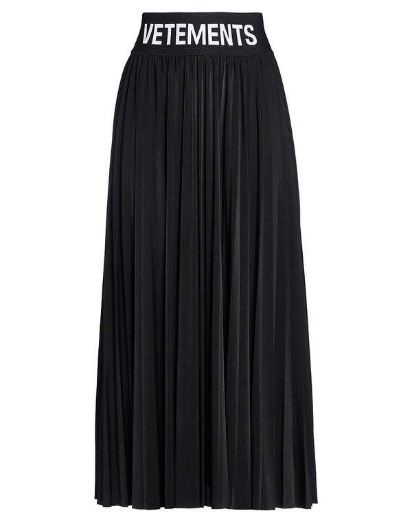 ヴェトモン レディース 下つ方スコート VETEMENTS Black 黒いこと