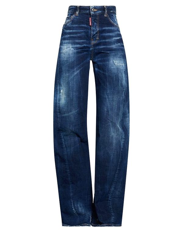 ディースクエアード レディース ボトムス ジーンズズボン下 デニム DSQUARED2 Blue 青み