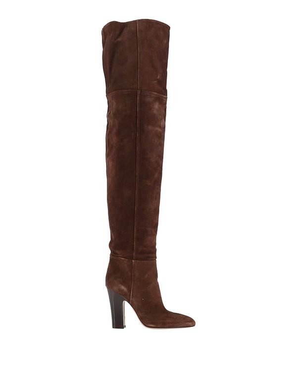 光の都市 テキサス州 レディース シューズ ブーツ・レインブーツ PARIS TEXAS Dark Brown 赤銅色