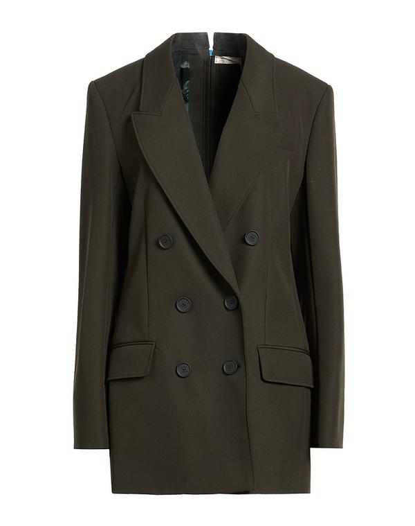 ニナリッチ レディース アウター 上衣・上衣 テーラードジャケット NINA RICCI Dark Green 緑であること