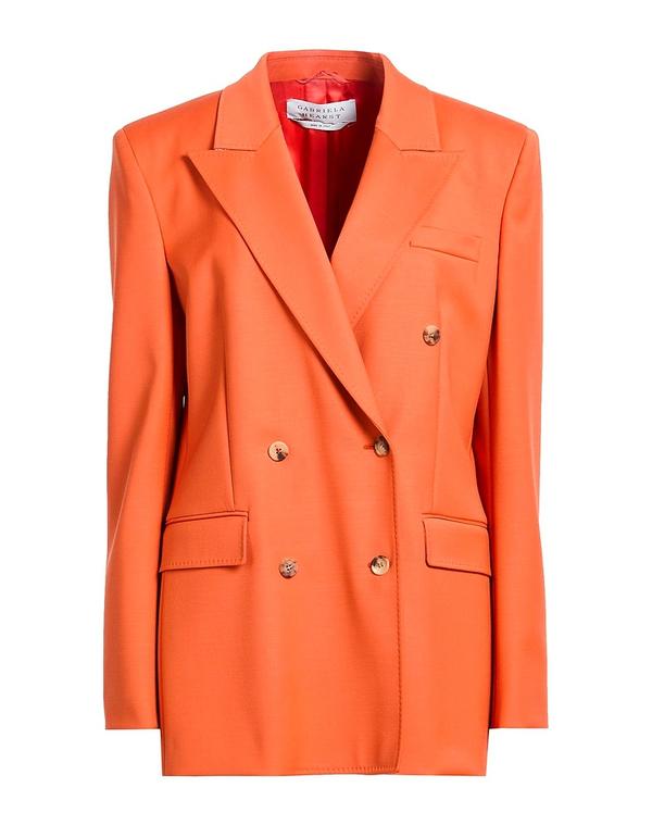 ガブリエラ ハー同盟罷工 レディース アウター 上衣・上衣 テーラードジャケット GABRIELA HEARST Orange オレンジ色