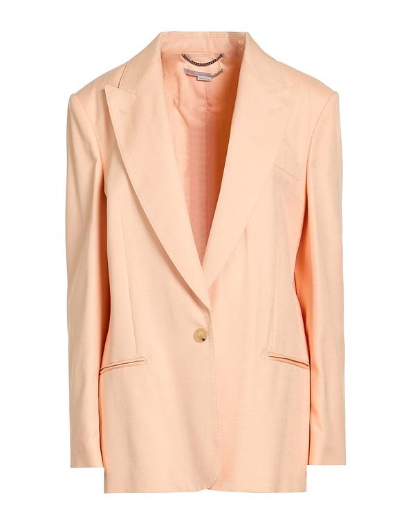 ステラマッカートニー レディース アウター 上衣・上衣 テーラードジャケット STELLA McCARTNEY Apricot 杏