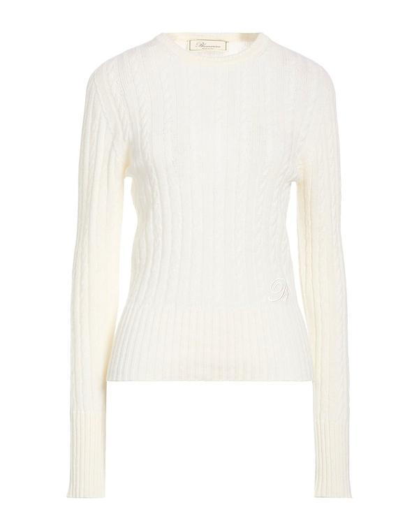 ブルマリン レディース トップス プルオーバー ティーシャツ BLUMARINE Ivory 象牙色