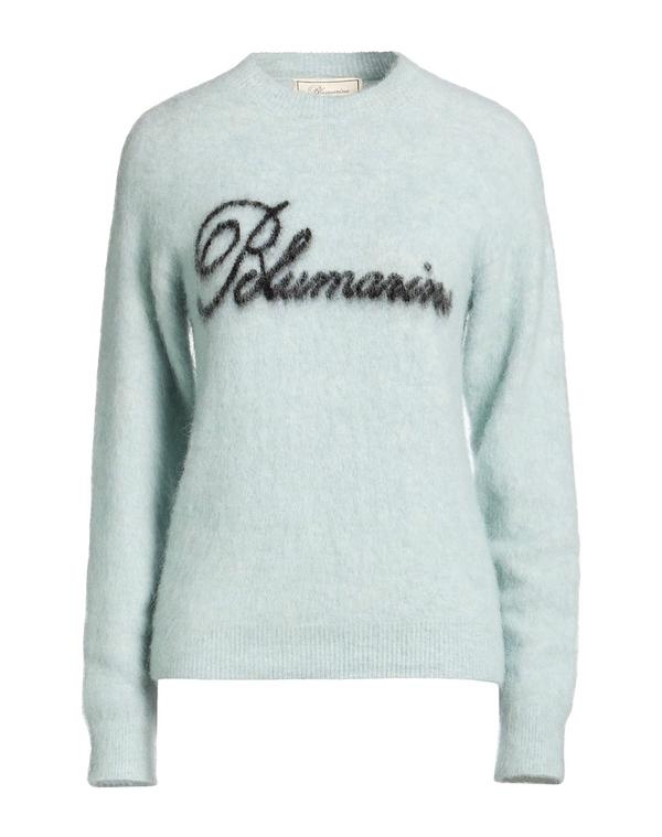 ブルマリン レディース アウター ニット・セータートルネック BLUMARINE Turquoise Blue 青碧