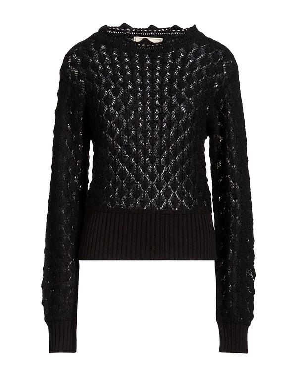 ブルマリン レディース トップス プルオーバー ティーシャツ BLUMARINE Black 黒いこと