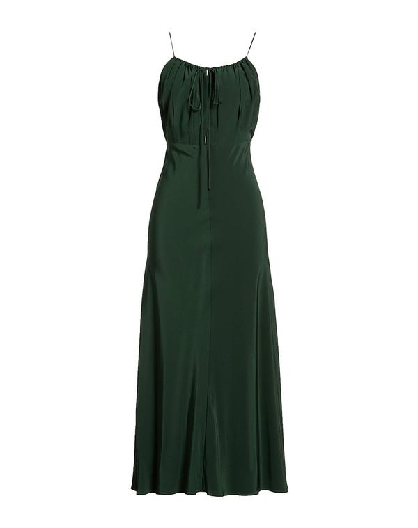 トーテム レディース トップス 衣装 絹地お召しもの TOTEME Dark Green 緑であること