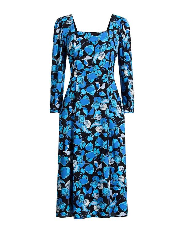 ダイアン 電話機 ファステンバーグ レディース トップス 衣装 DIANE VON FURSTENBERG Azure Blue 青色